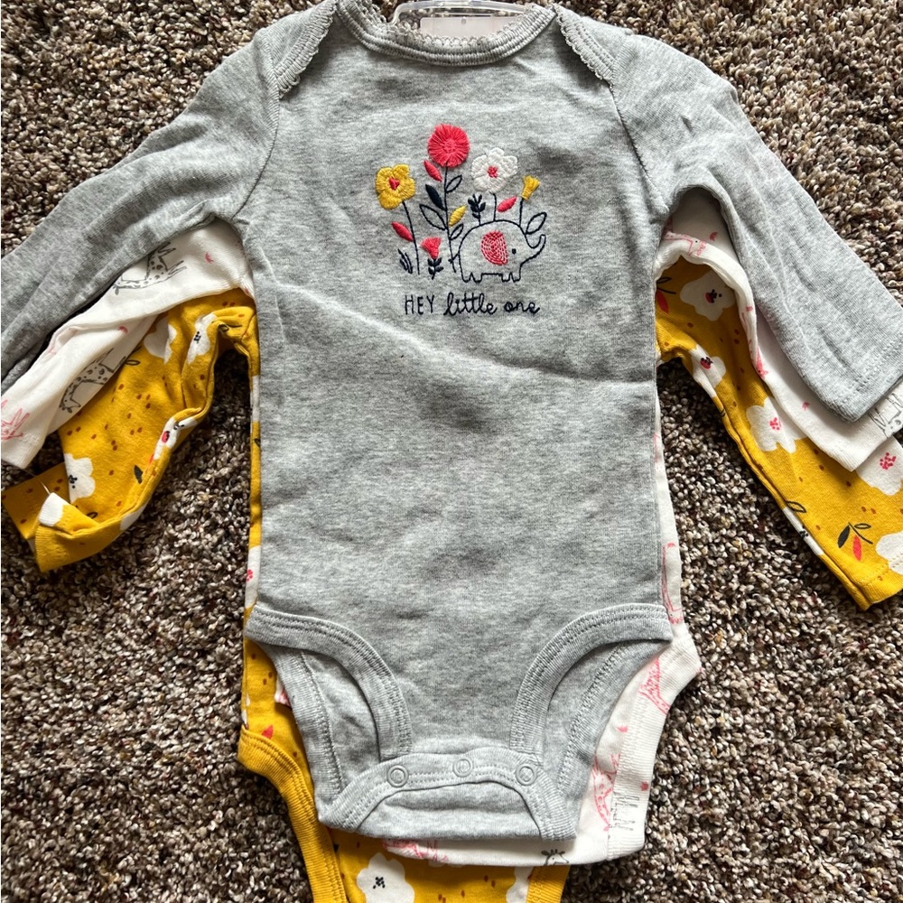 3 Piece Bodysuit Set